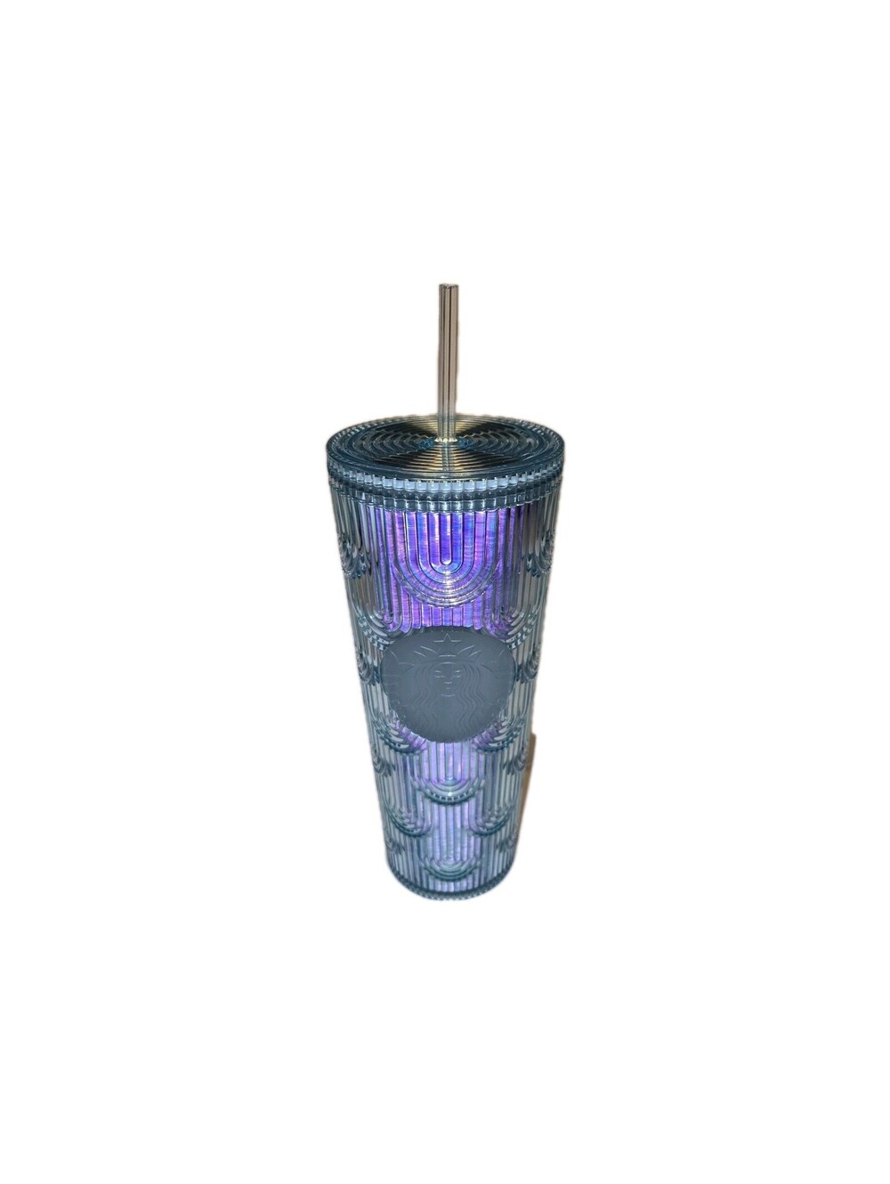 Starbucks 2022 Iridescent Mermaid Scales Tumbler Venti 24oz NWT